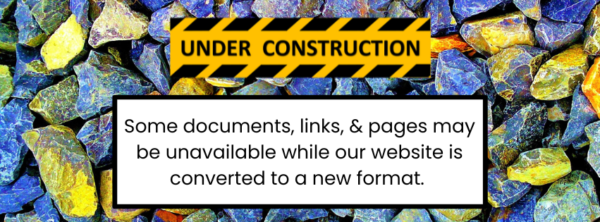 Website Update Notice